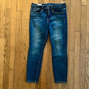 GAP Women's Dark Blue Skinny Jeans